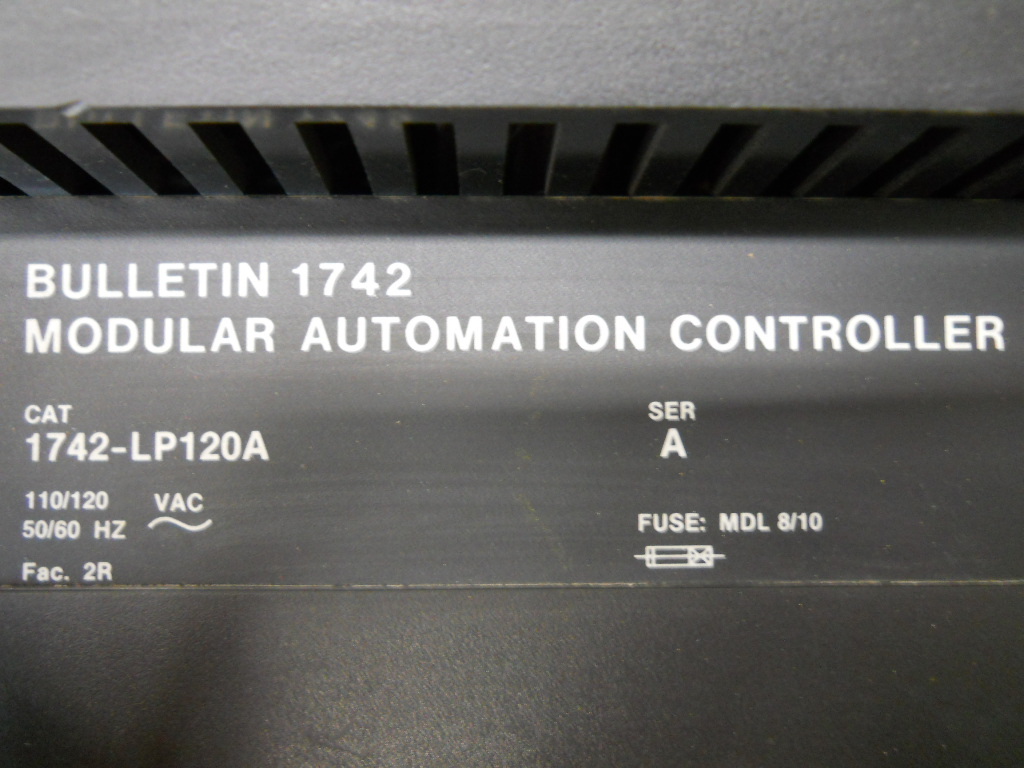 Allen-Bradley 1742-LP120A Modular Automation Controller, 1741-A120A, 1741-B120A