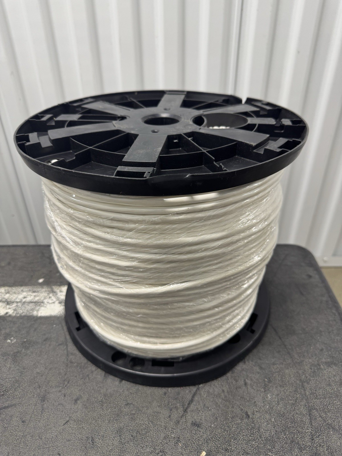 E179335 18 AWG 2 Conductor Wire Fire Alarm Cable 1000ft – White