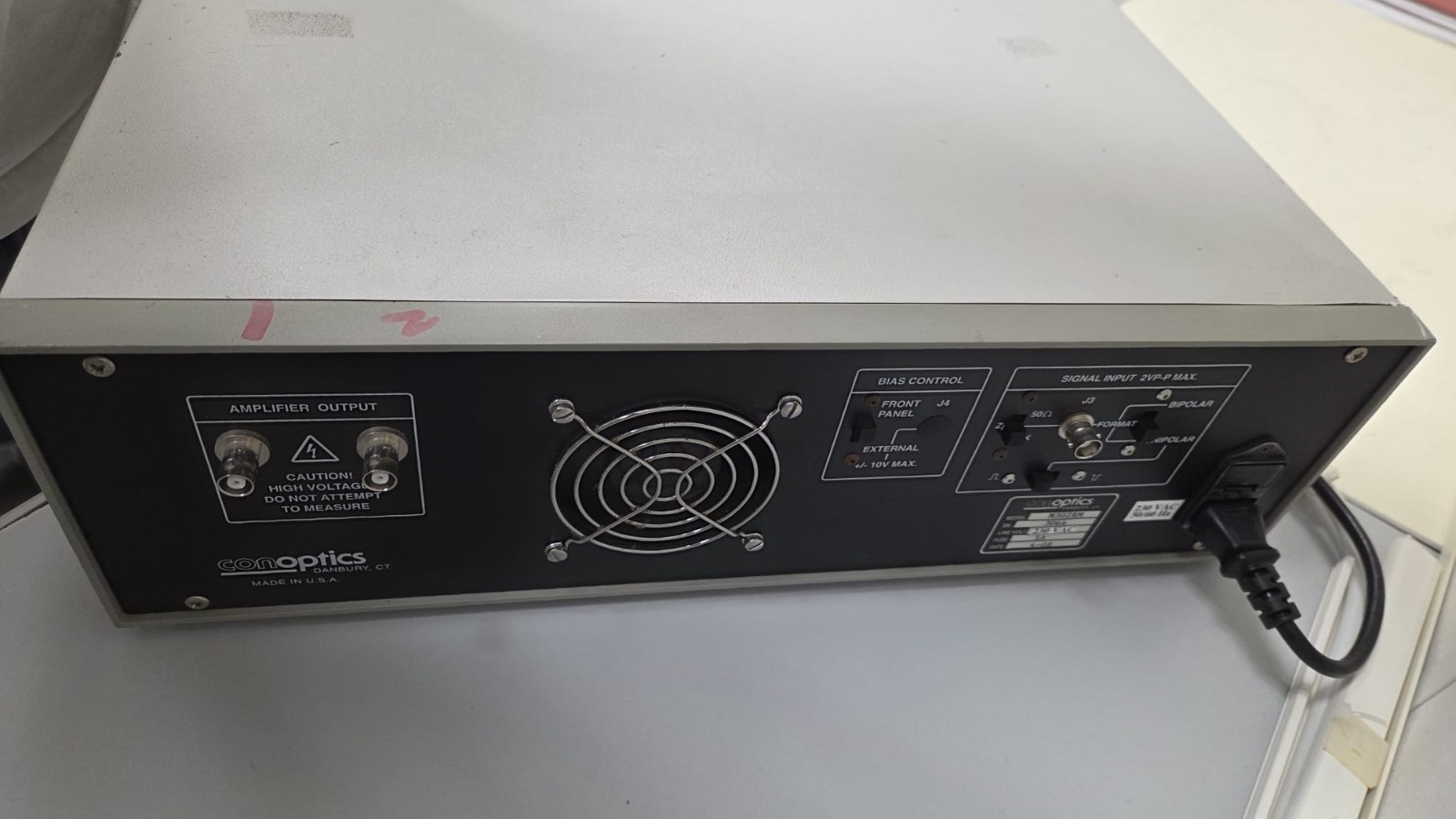 Conoptics Model 302RM Electro-Optic Bias Controller HV Amplifier Tested