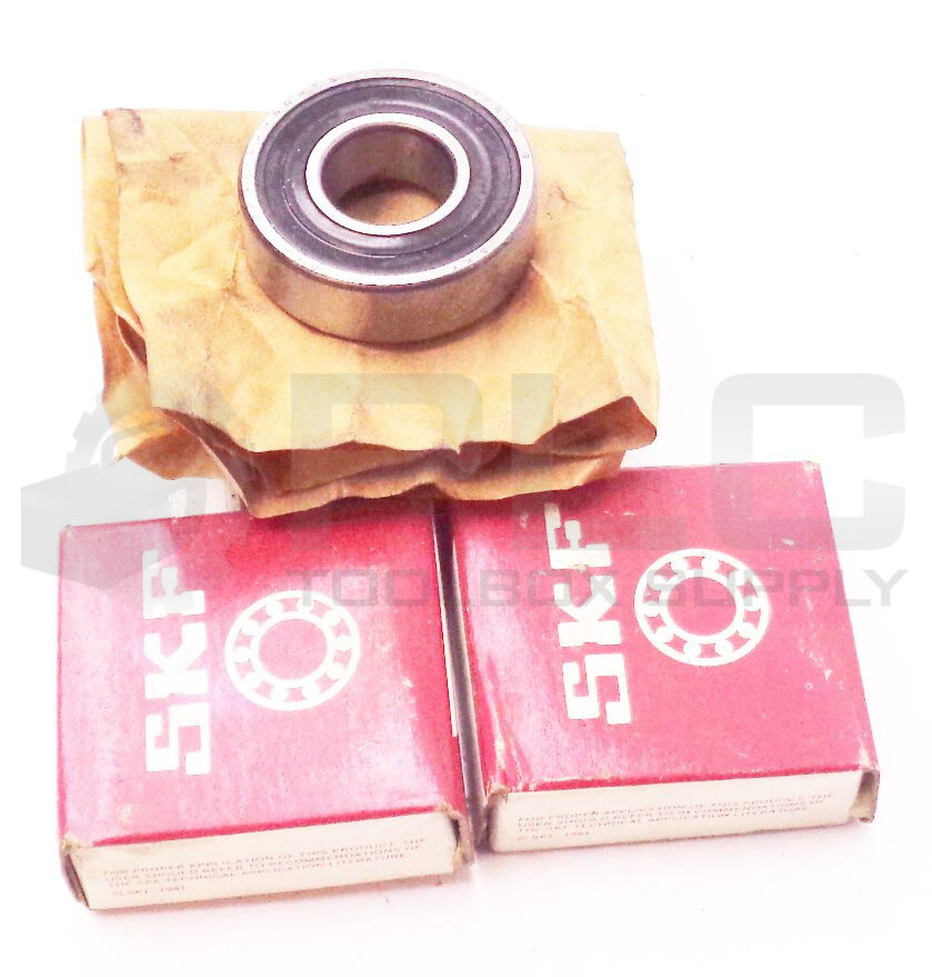 LOT OF 3 NEW SKF 6203 2RSJEM BALL BEARING ROUND BORE 17MMX40MMX12MM