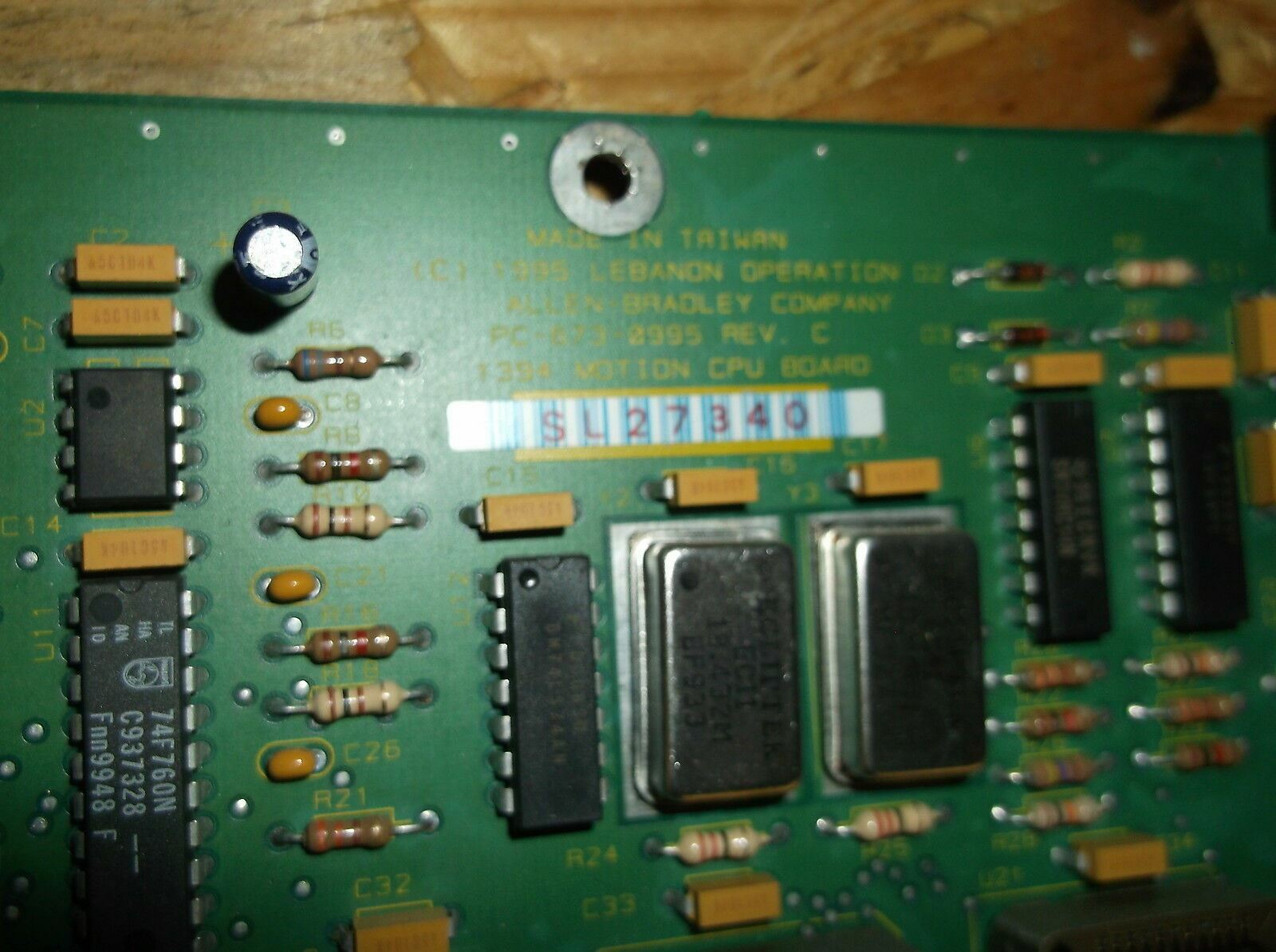 Allen Bradley PC-673-0995 1394 Motion Drive CPU Board Card Industrial OEM Part