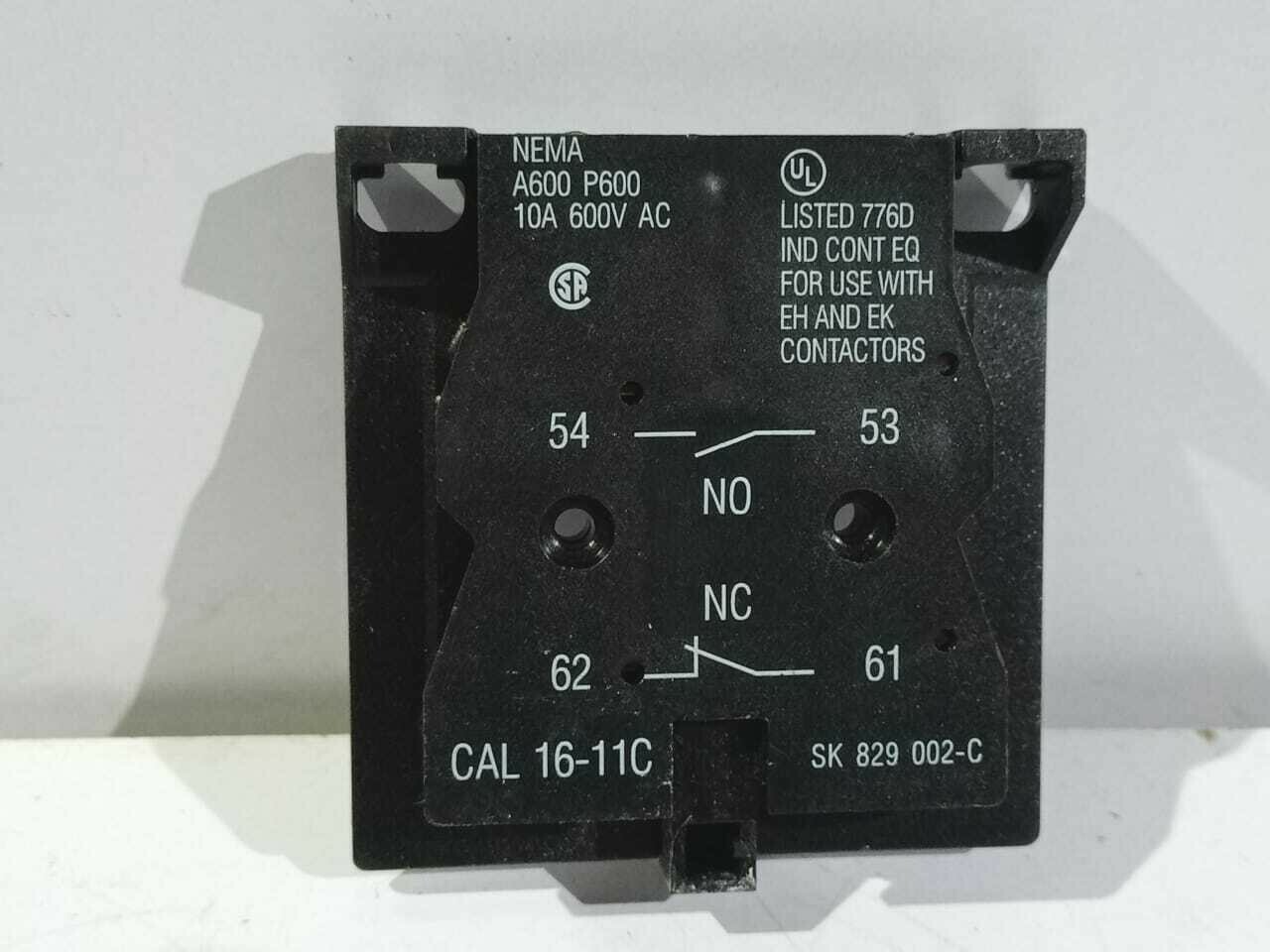 ABB SK829002-C Contact Nema A600 P600 Cal 16-11C – 2pc lot