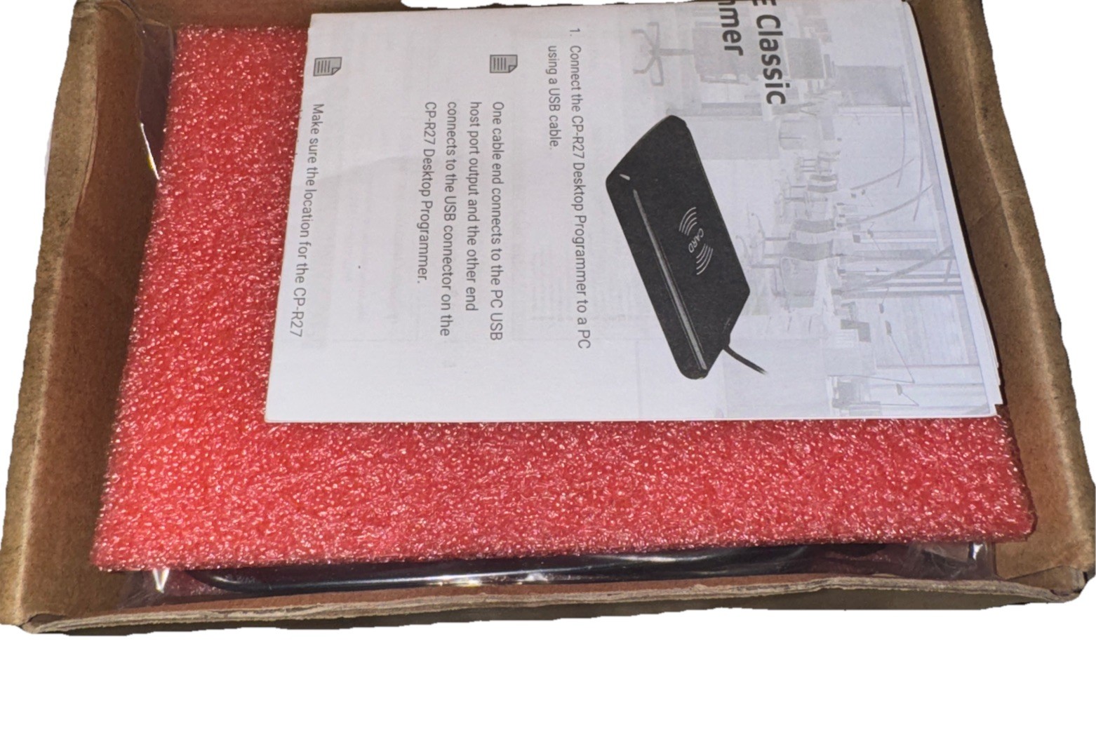 CP-R27 RossLare Desfire Ev1 Desktop Card Programmer