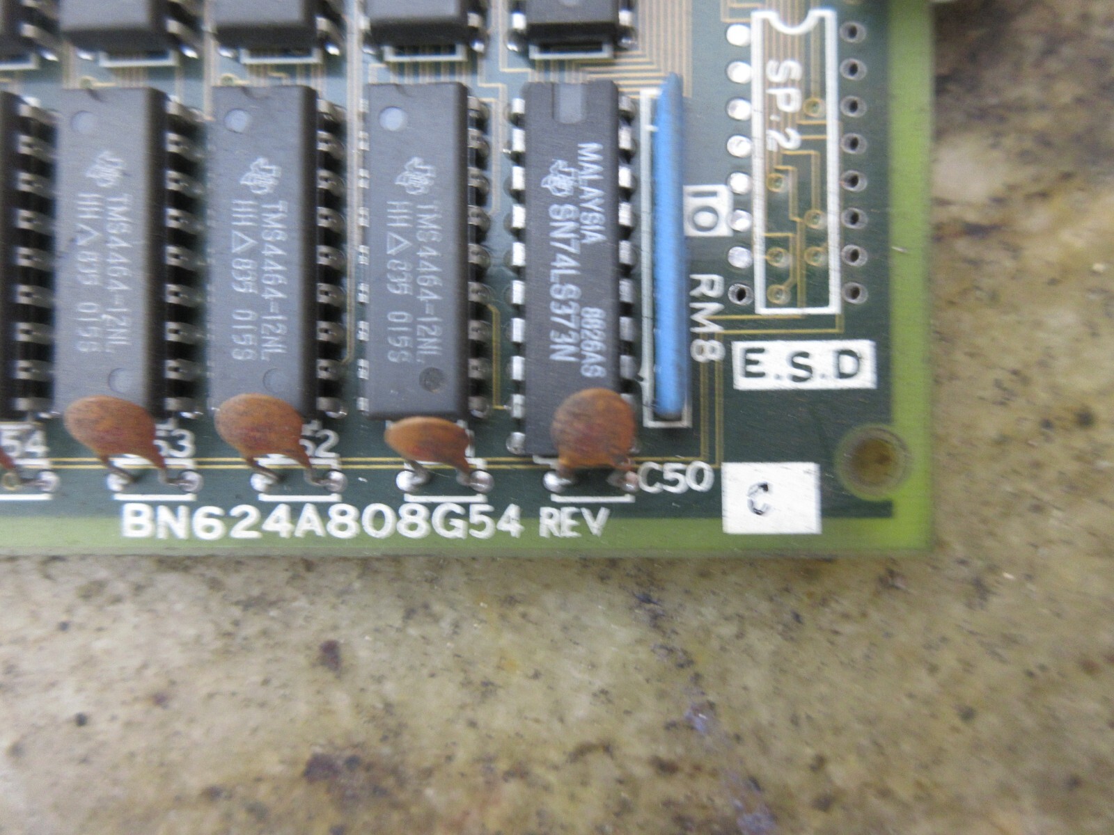 MITSUBISHI MC724B-1 BN624A808G54 CIRCUIT BOARD