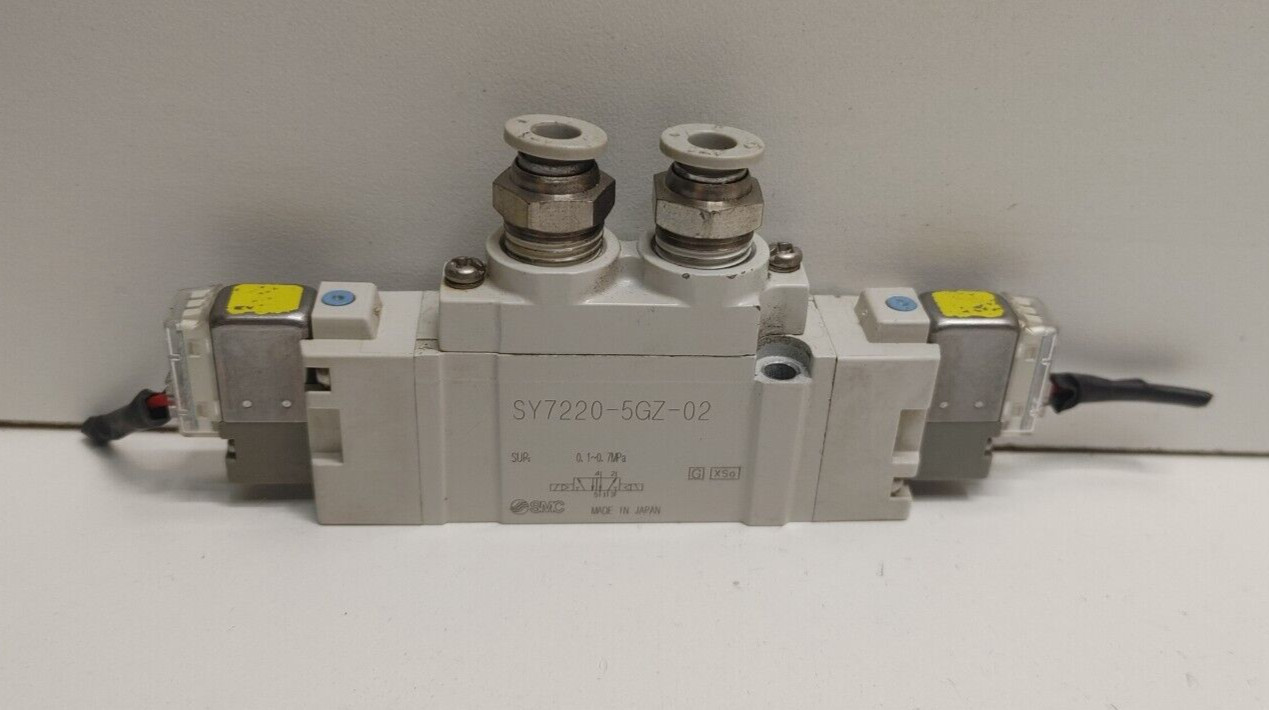 GUARANTEED! SMC 24V 0.1~0.7MPA 1/4″ SOLENOID VALVE SY7220-5GZ-02