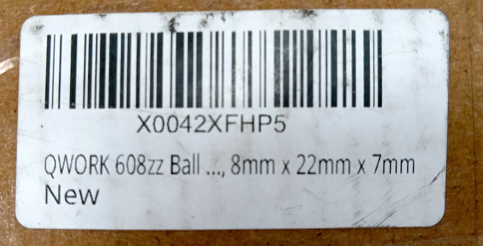 6 NEW QWORK 608ZZ/ ABEC7 DEEP GROOVE BALL BEARINGS NNB ***MAKE OFFER***