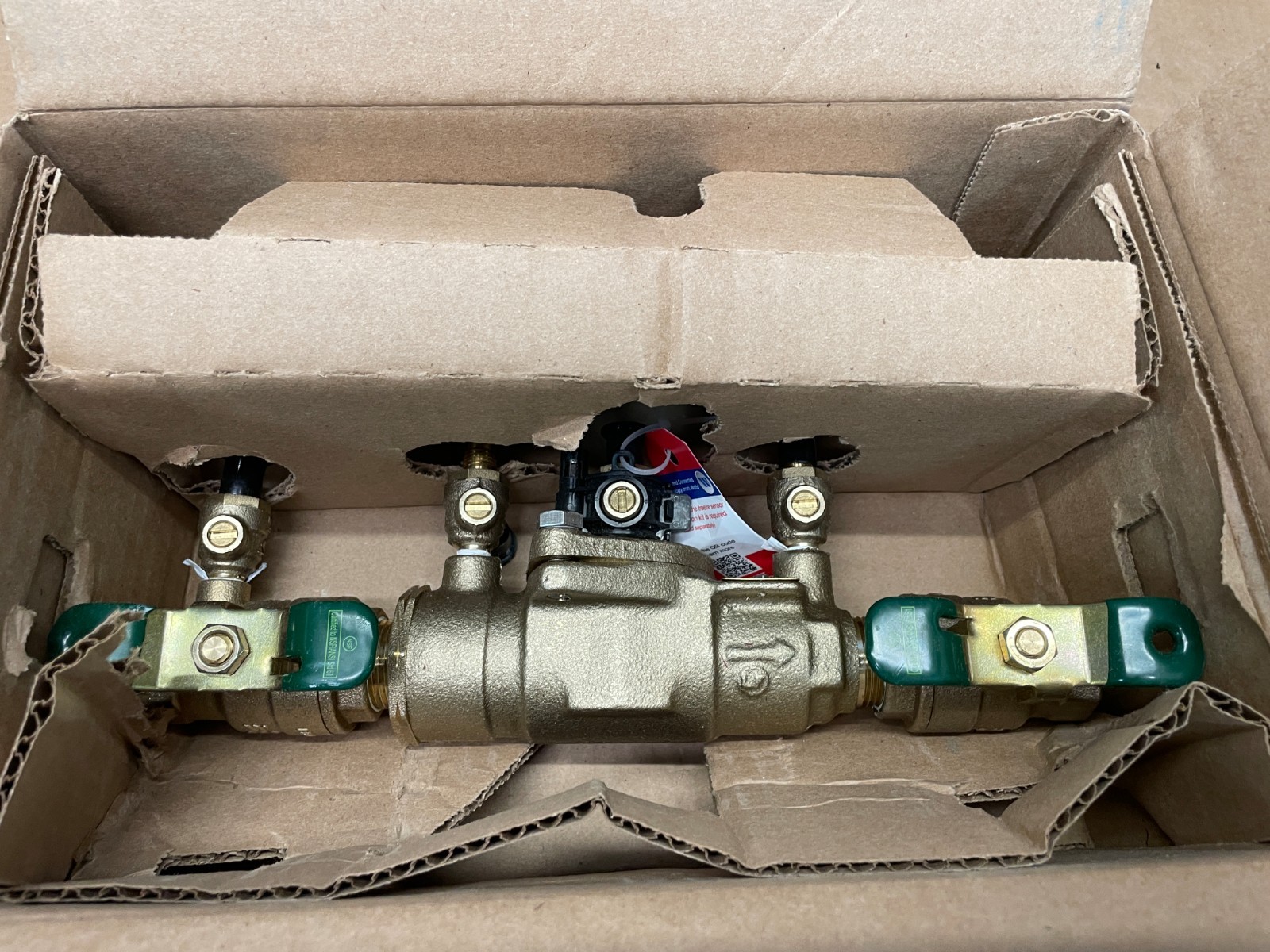 Watts 3/4″ LF007M3-QT -FZ Lead Double Check Valve Backflow Preventer