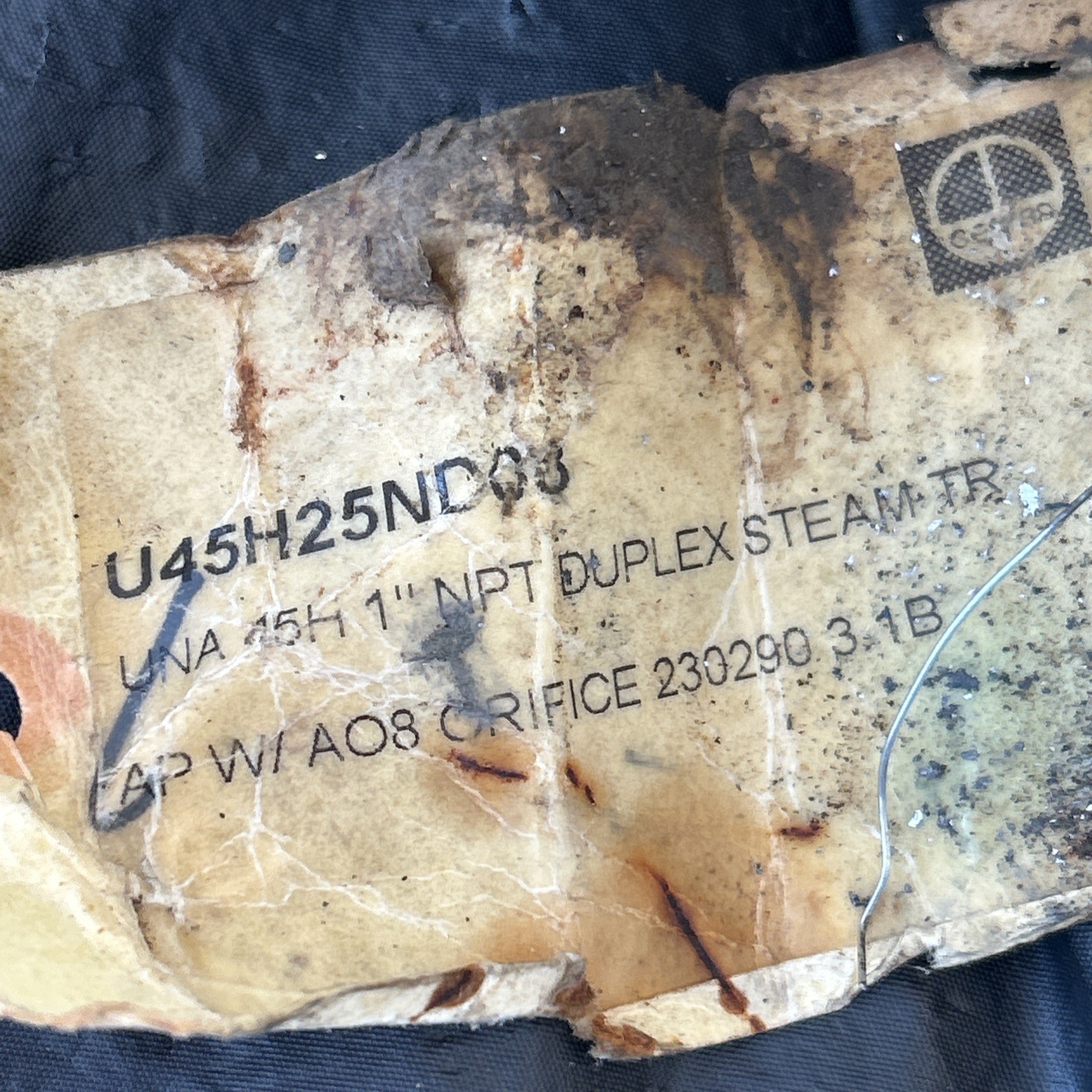 UNA Gestra 1″ Duplex Ball Float Steam Trap 230290 45hl DN25 CL300 New Old Stock