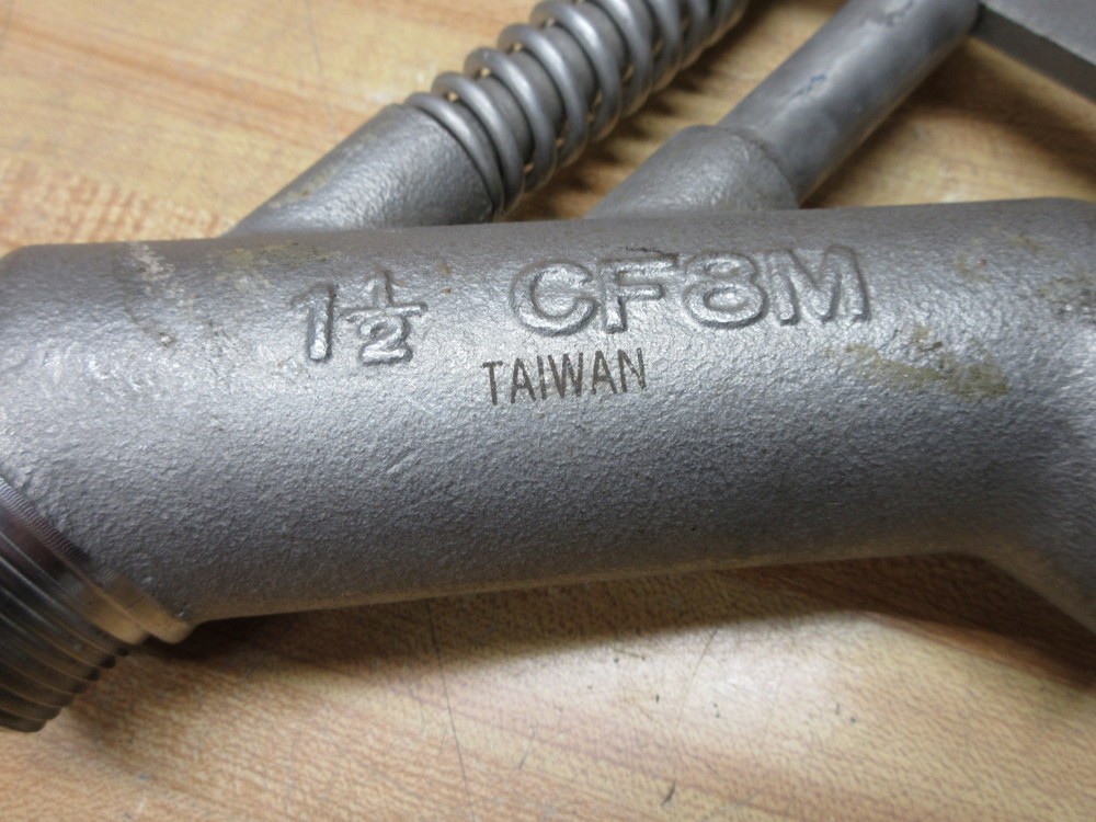 FNW Valve 1-1/2-CF8M Cast Stainless Sampling Valve 112CF8M