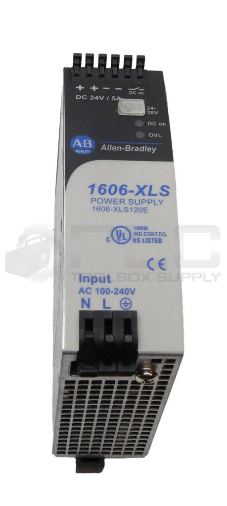 ALLEN BRADLEY 1606-XLS120E /A POWER SUPPLY 100-240VAC 110-300VDC 1.4-0.65A *QTY*