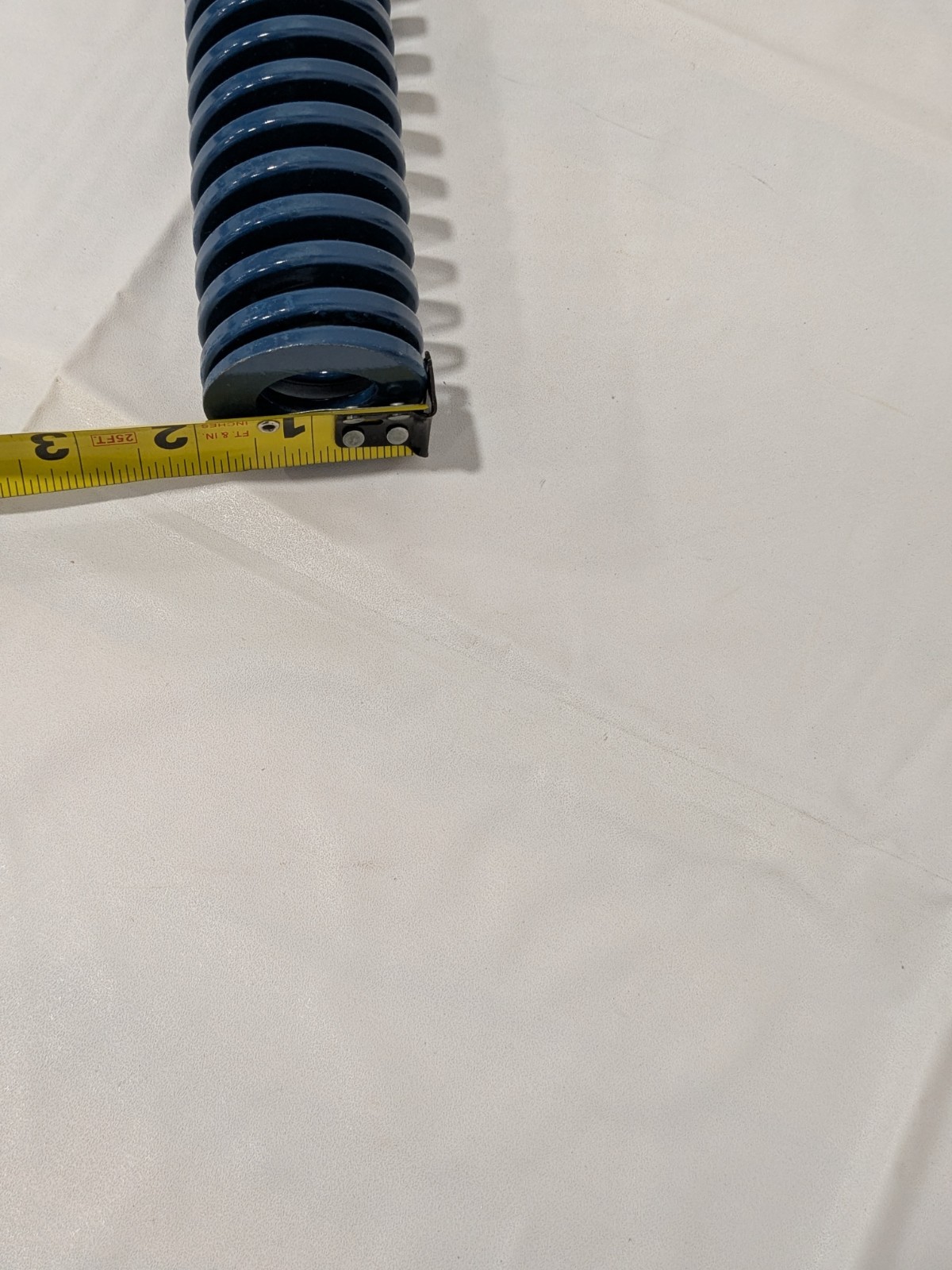 Dayton Lamina Die Spring 2″ Hole Dia, 1″ Rod Dia, 6″ Free Length, Blue 9-3224-21