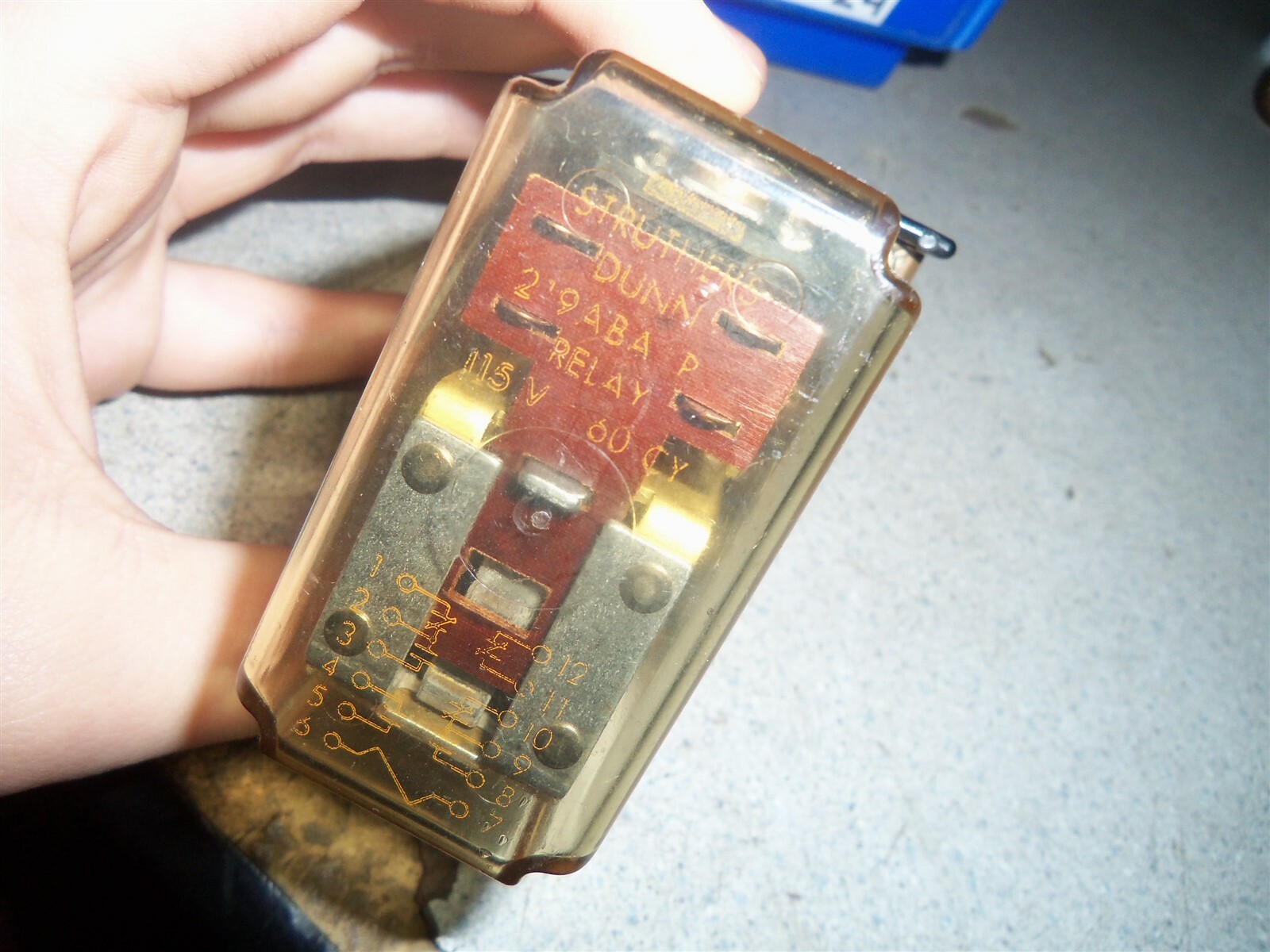 Struthers Dunn 219ABA 11V relay *FREE SHIPPING*