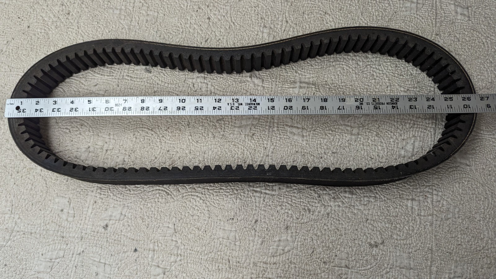 Lot Of 2 Thermoid 3230HV613 Variable Speed Belt | 2″” Width, Sheave Angle,