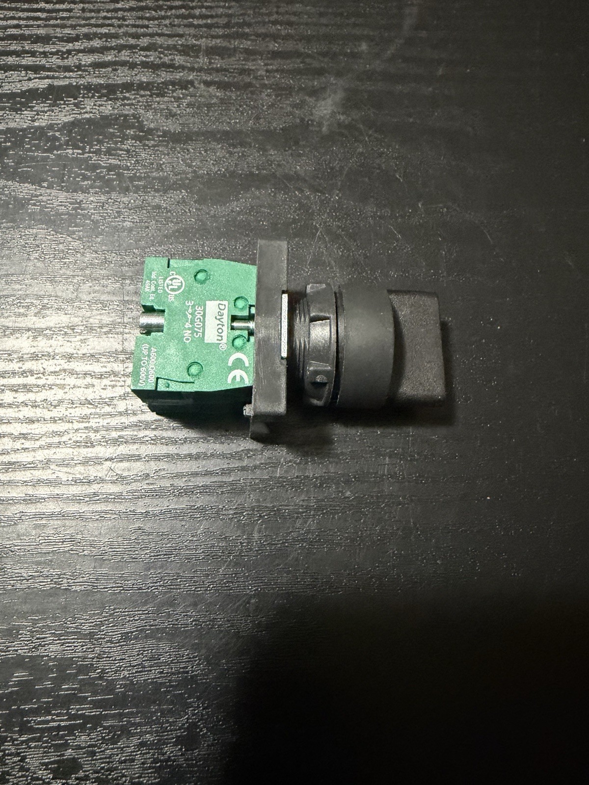 Dayton 30G272 Selector Switch 3 Position