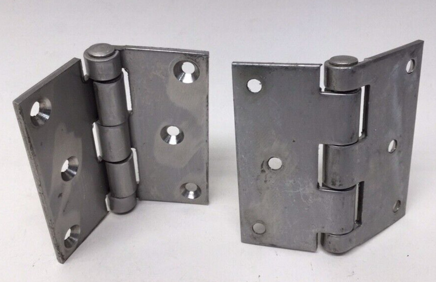 Guden 8000301225 SS Butt Hinge 3″X3″ 6 Hole/CTSK .120″ Thick SM-0697 (Pack Of 2)