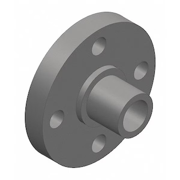 Zoro Select 856-010 PVC Flange, Spigot, 1 in Pipe Size