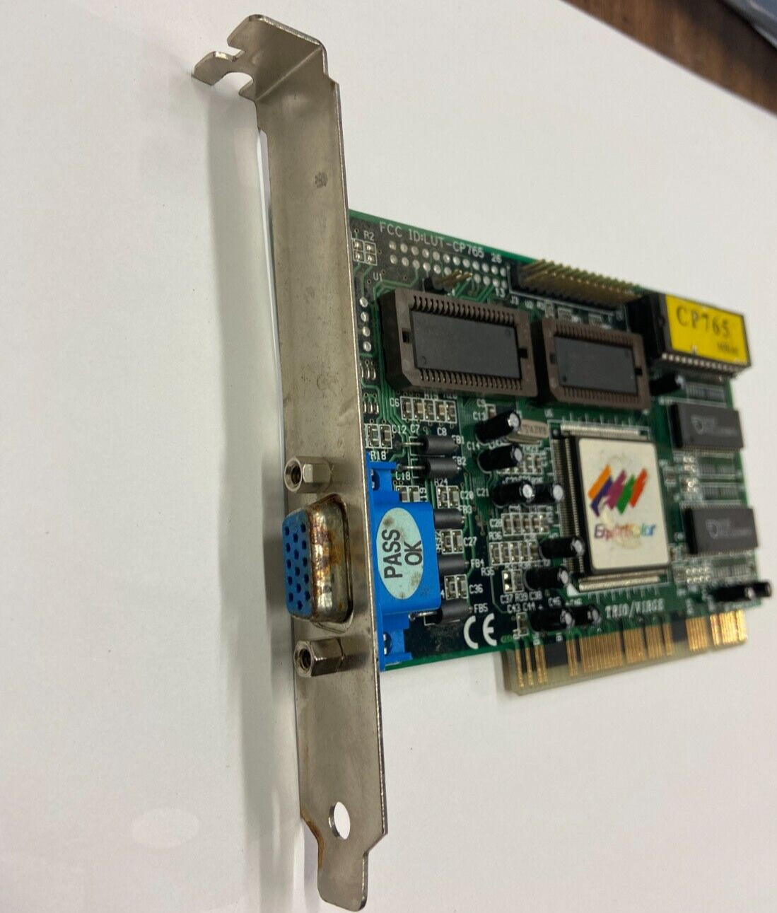 ExpertColor LUT-CP765 S3 Trio/Virge PCI Video Card CP765-Tested