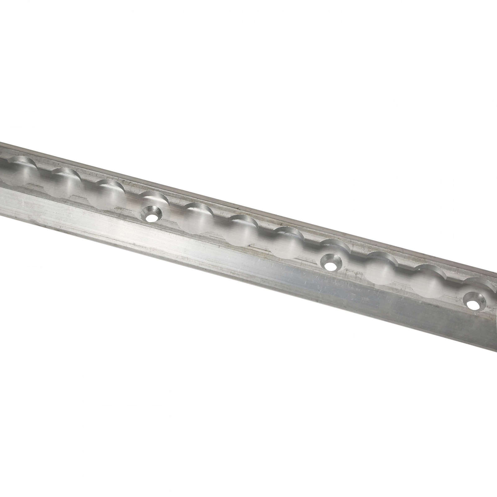 96″ Airline-Style Angled Track – Aluminum