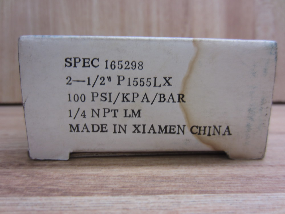 Ametek USG 165298 Gauge 0-100 PSI/KPA/BAR
