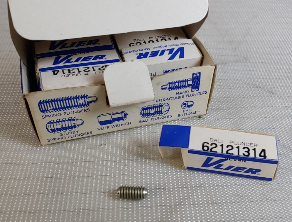 Vlier Pin Ball Plunger 62121314 Qty 12