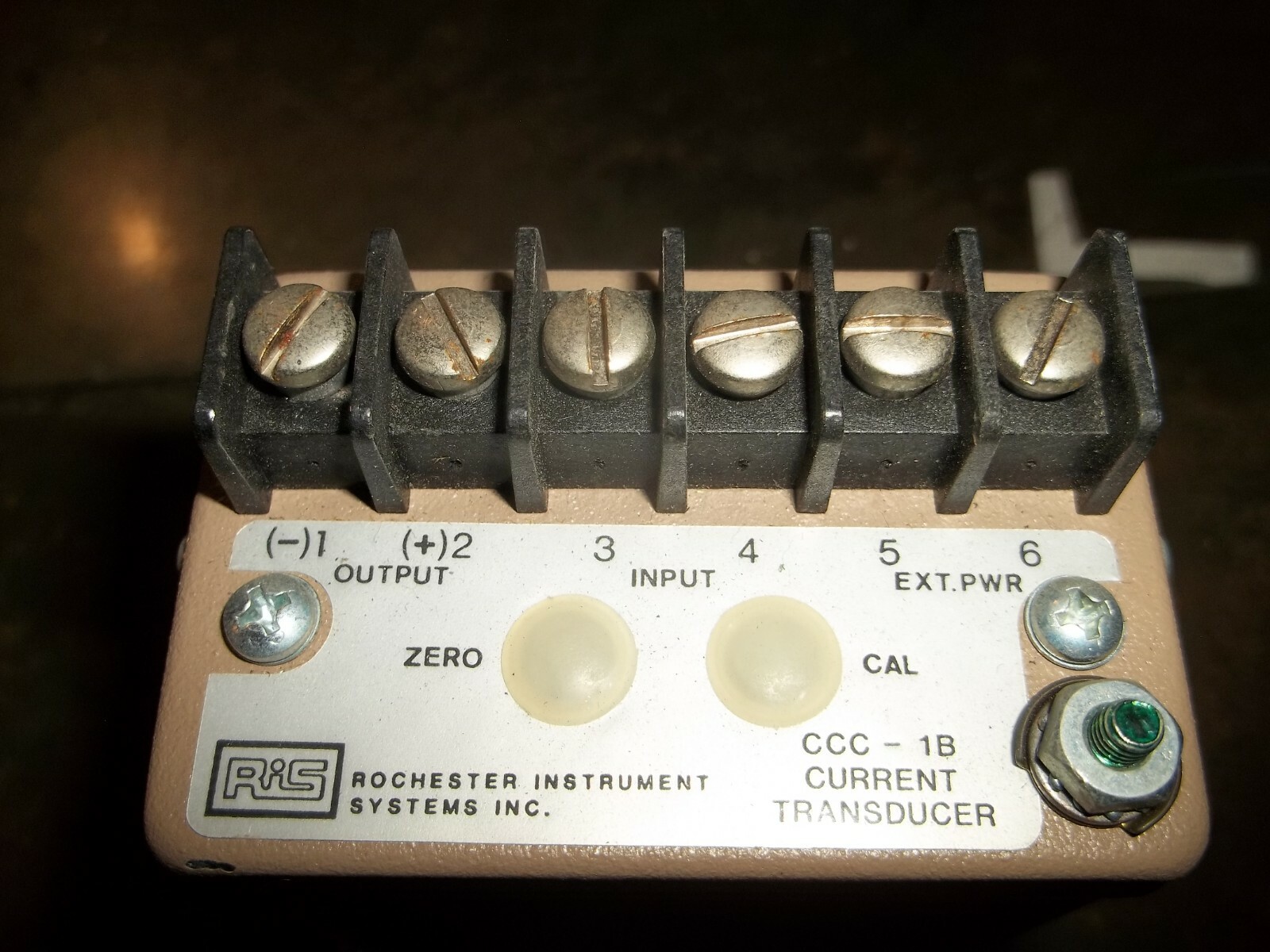 RIS ROCHESTER INSTRUMENTS CCC-1B-C5-E1-XA-F60-Z0-A2-G1 CURRENT TRANSDUCER (C2)
