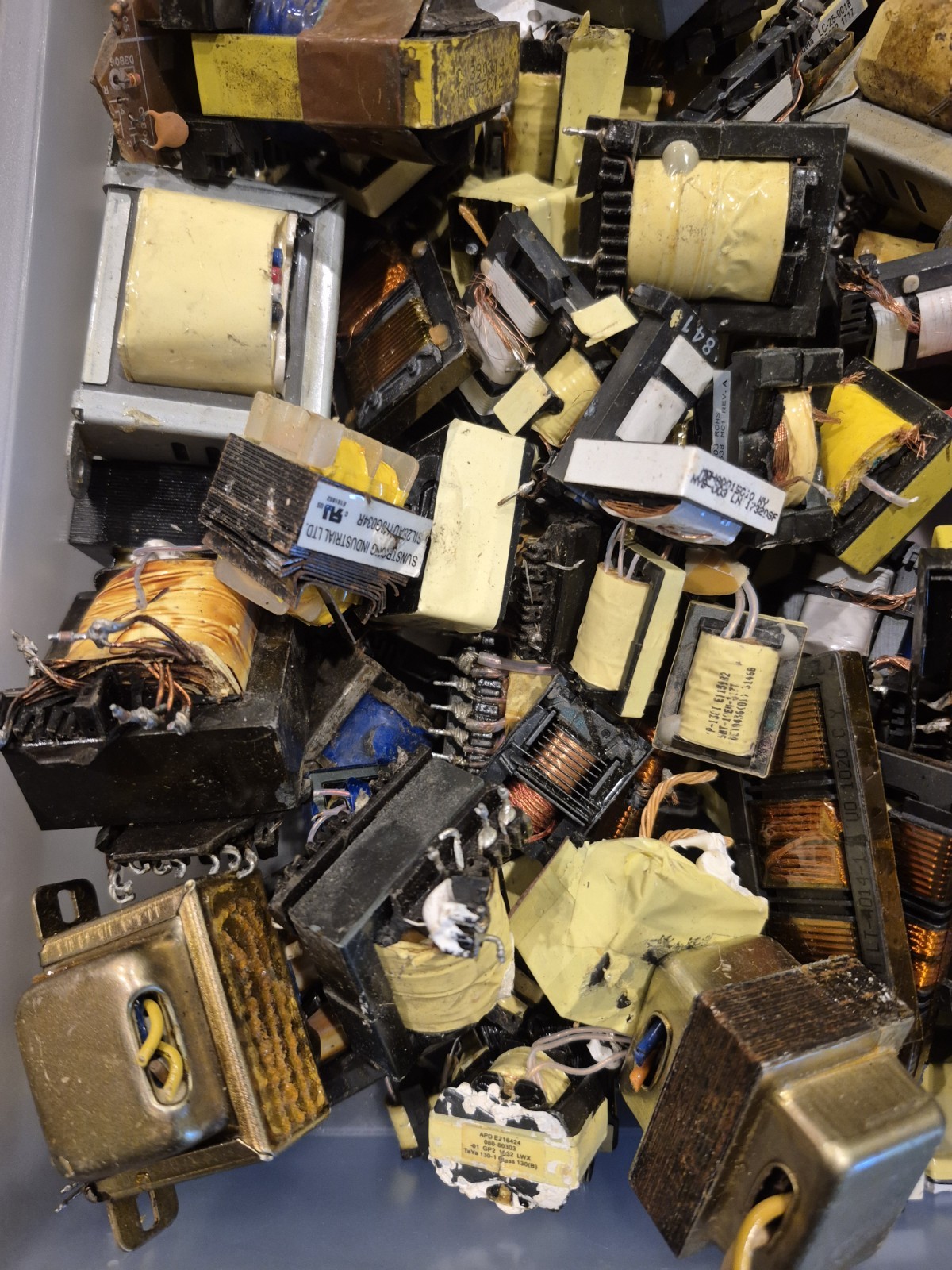 15 Lbs Electric Motors Transformers for Copper Scrap Metal Recycle Lot