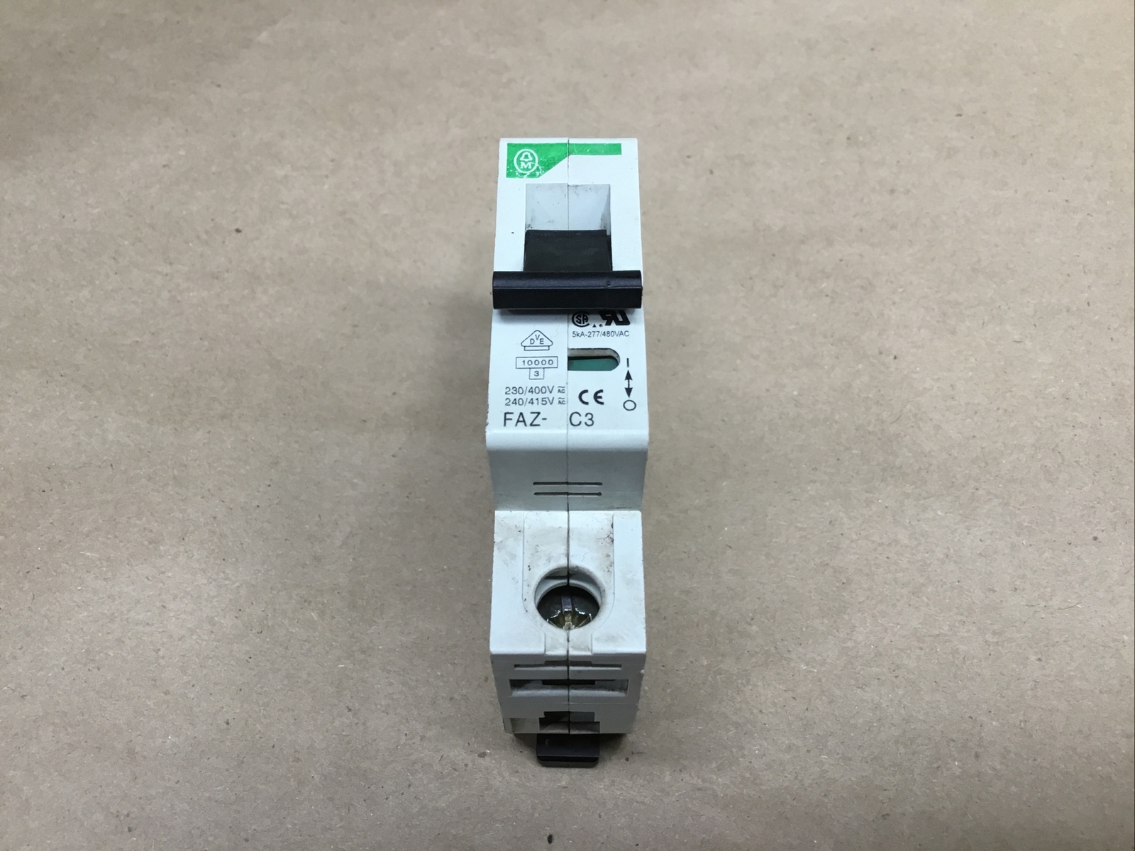 Moeller FAZ-C3 Circuit Breaker #1007I46*AD