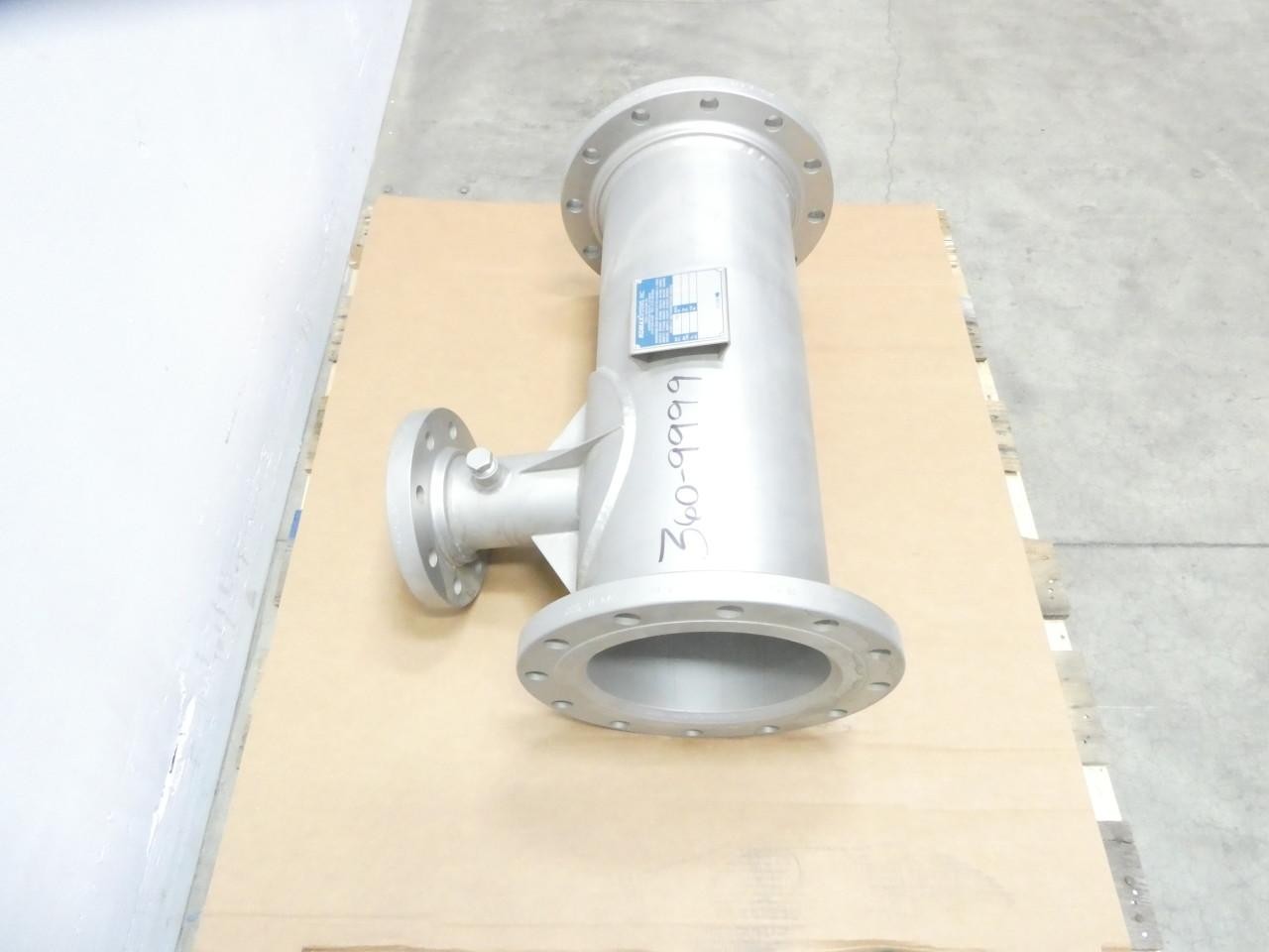 Komax ST-40411B Stainless Static Mixer 4in X 10in X 10in