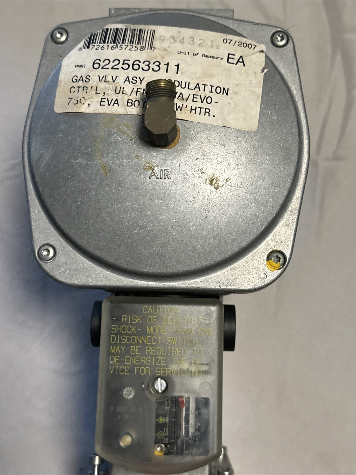 Siemens SKP75.013U1 120V Gas Valve Actuator