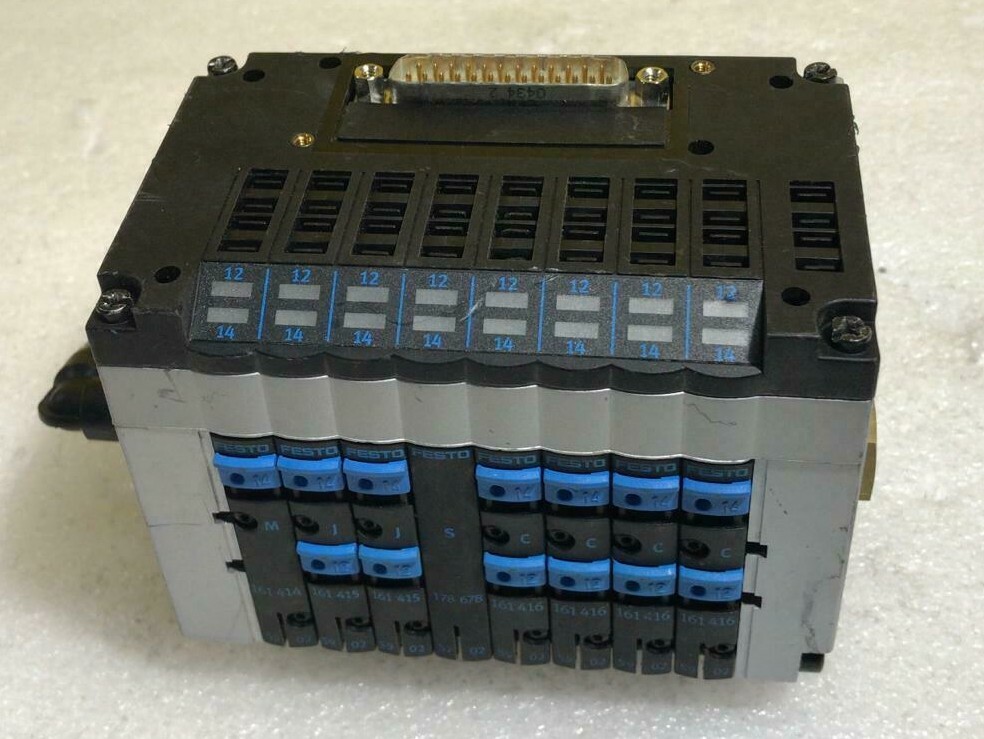 ✅ FESTO CPV-10-VI 18200 1902 W/ CPV10-GE-MP-8 18255 S907