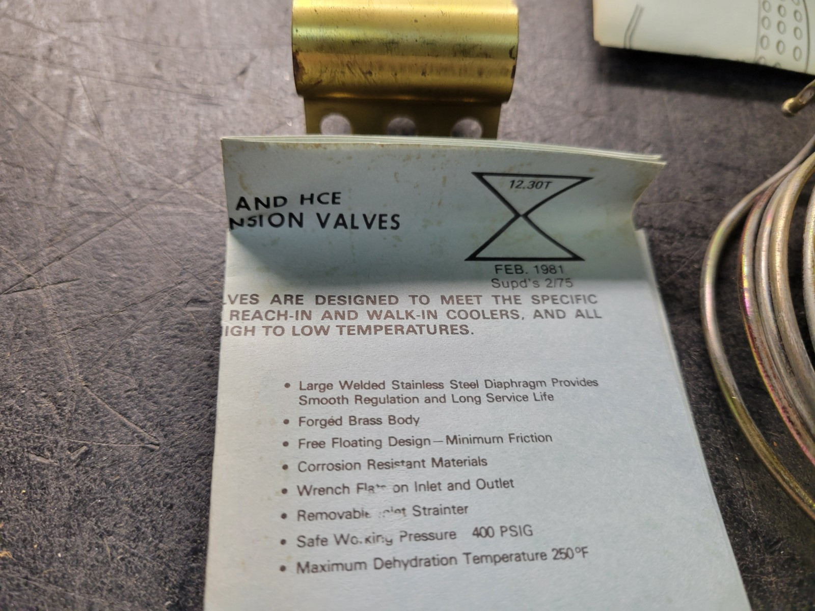 Alco HCE 1 Expansion Valve.