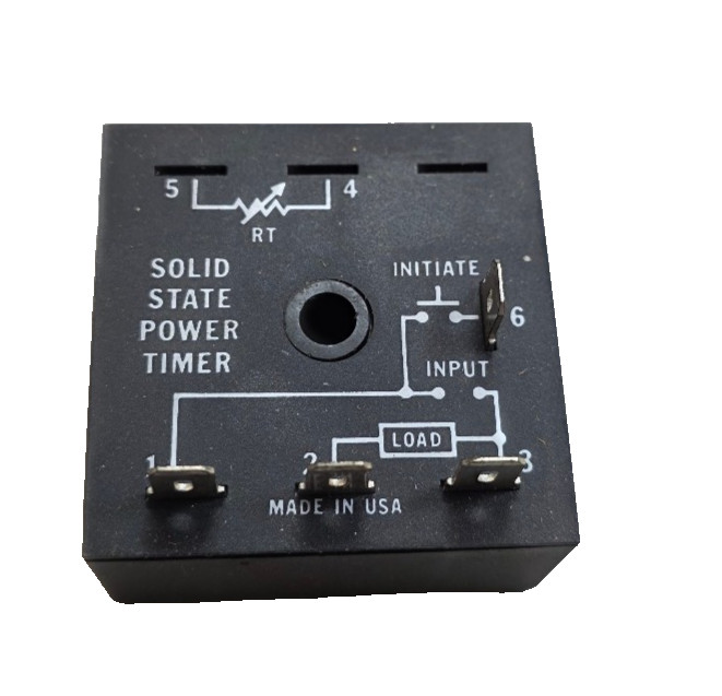 12Pcs SSAC THS411B Solid State Timer Relays, 1 Sec, 120V, 10A, 3790X