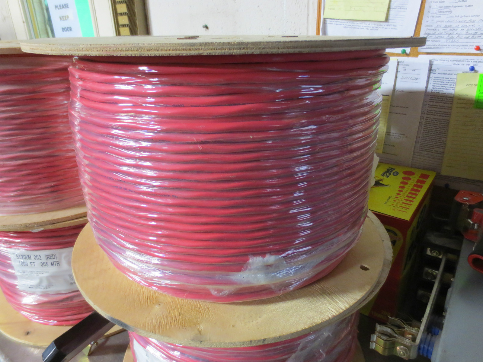 BELDEN 5120UM 002 – FIRE ALARM CABLE, Riser – FPLR, 14 AWG – RED – PER FOOT