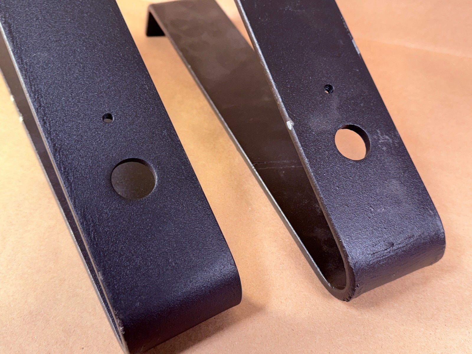 PAIR – Hubbell 4040 Heavy Duty Steel Mounting Bracket – Bronze Color 17940