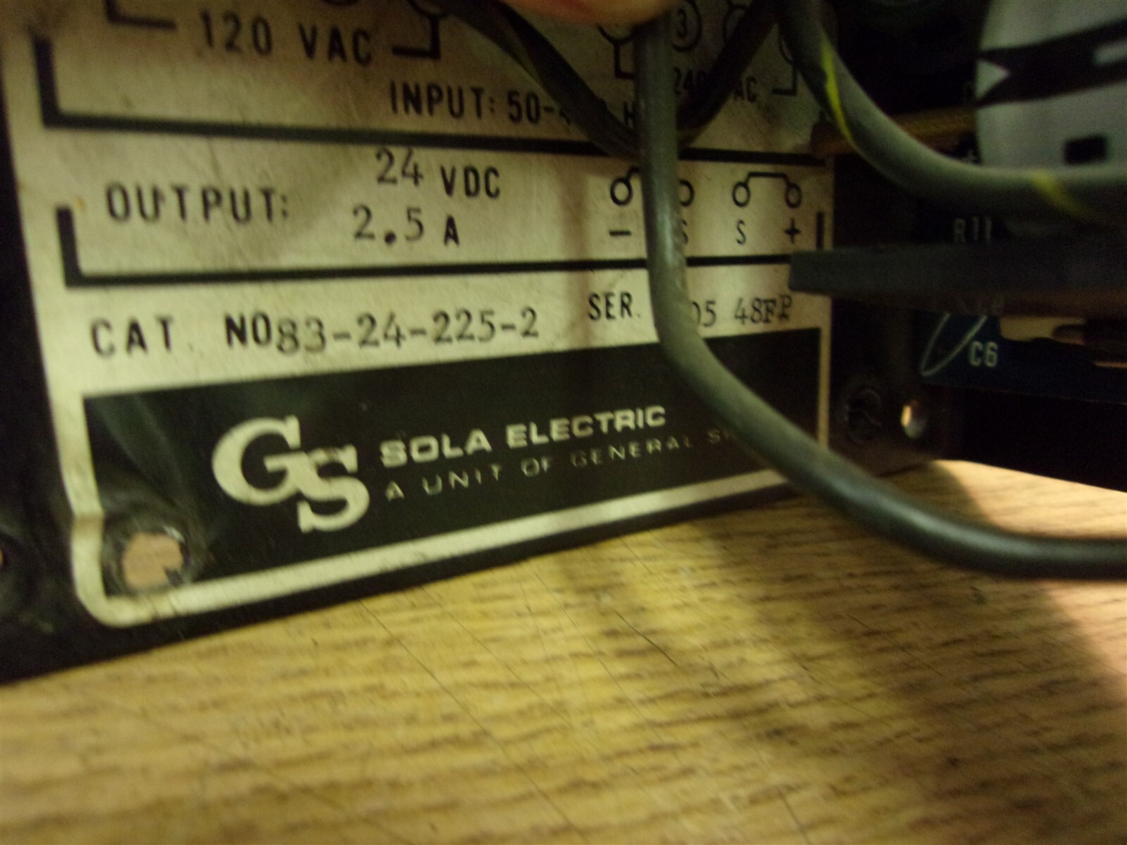 Sola 83-24-225-2 Series 87105 48FP Power Supply *FREE SHIPPING*