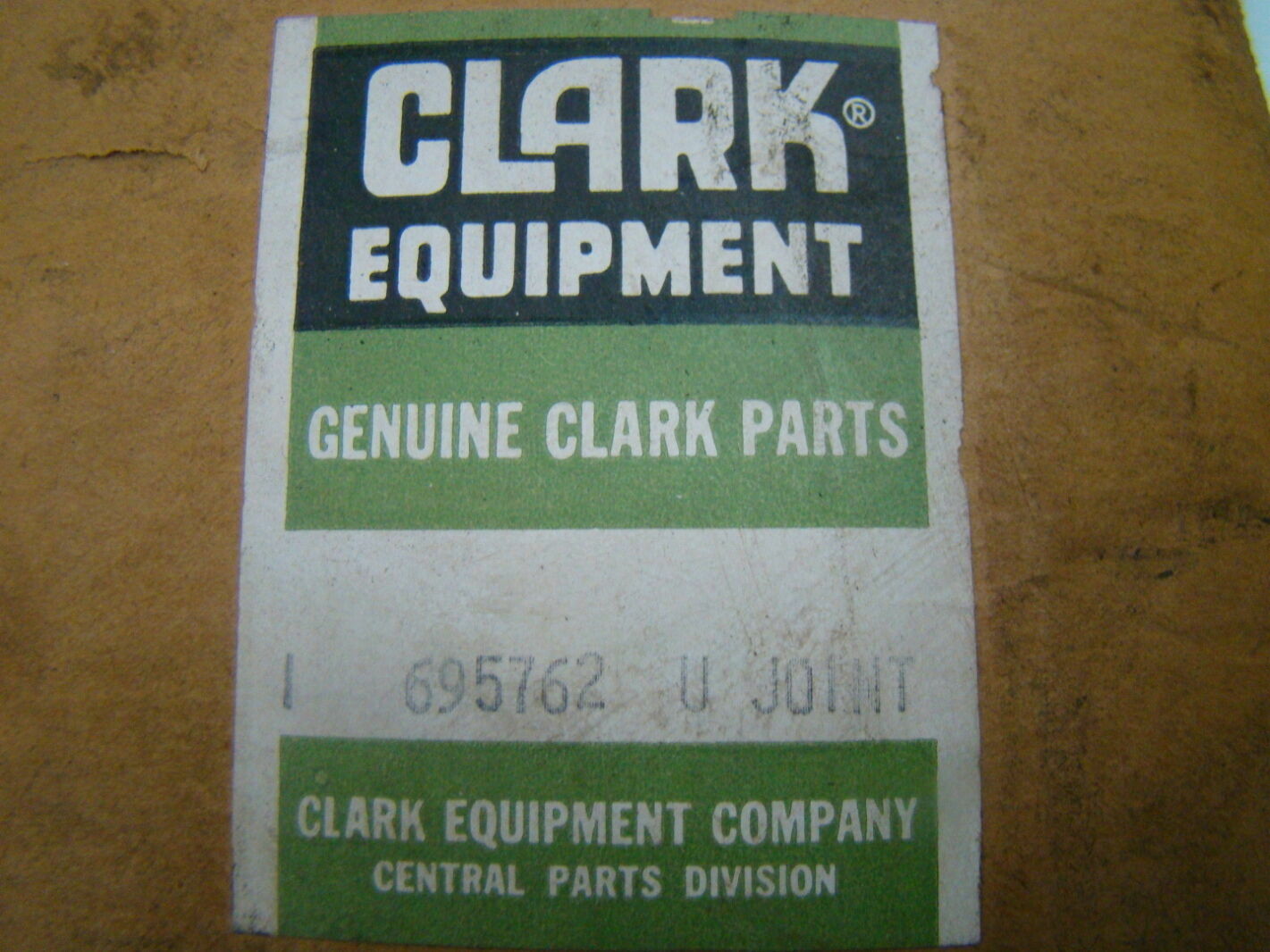 Clark Equipment Genuine Clark Parts Drive Shaft 695762