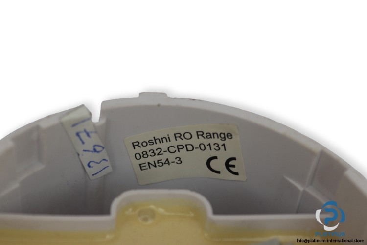 ROSHNI RO 0832-CPD-0131 FIRE ALARM_18 … 28 V DC_4 … 33 mA_0.07 … 0.92 W_103 x 93
