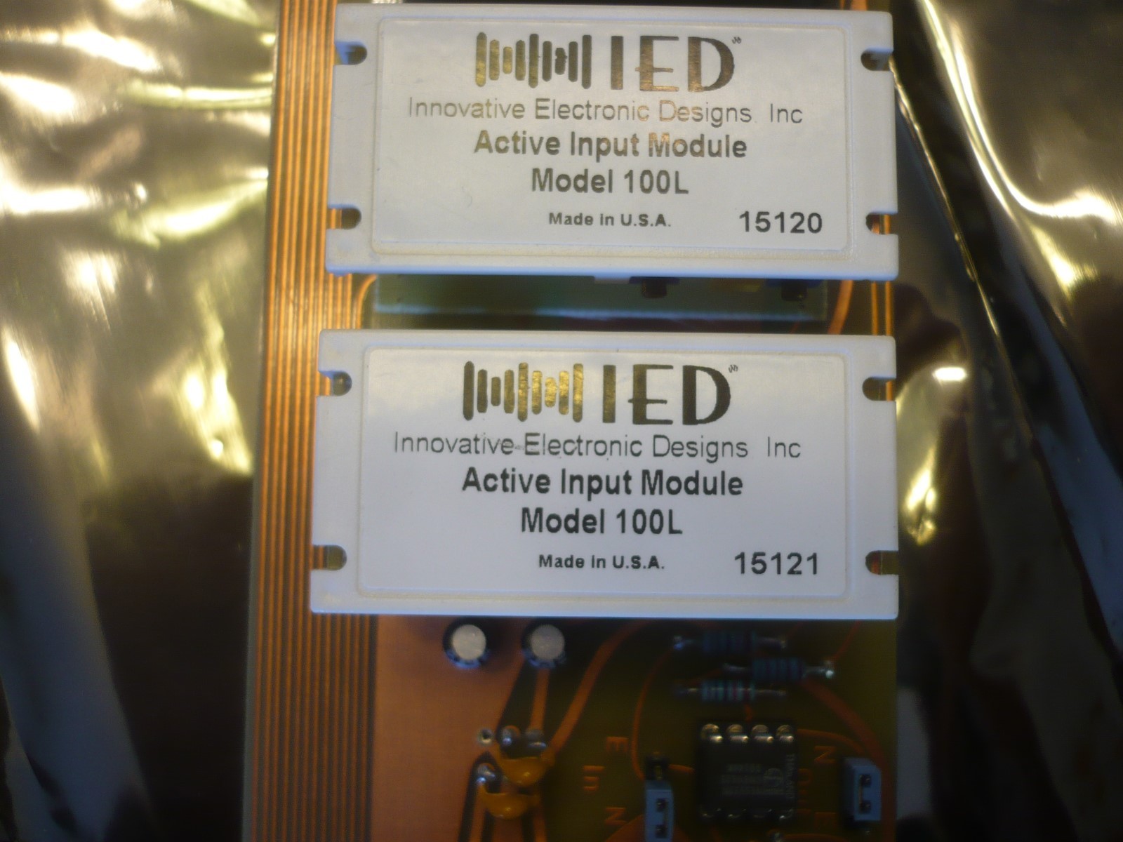 New IED 5201VS Test Board PLC PCB