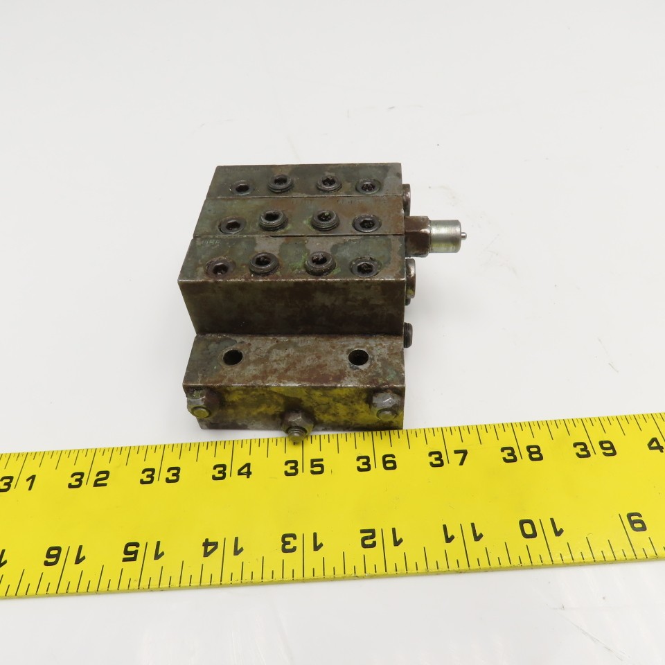 Trabon Lubriquip MSP-5S MSP-20S Modular Lubrication Divider Valve Assembly