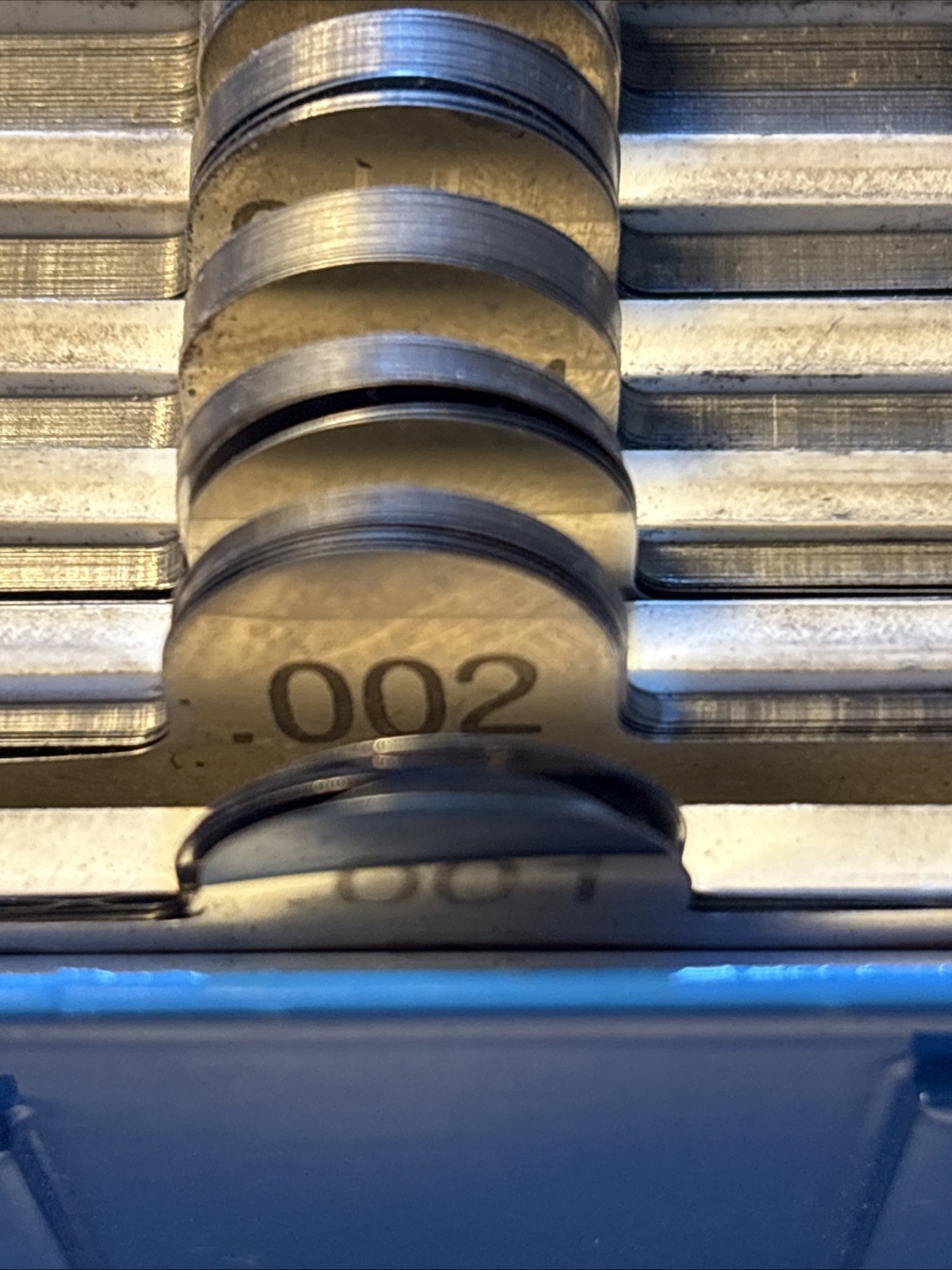 Lawton Industrial Stainless Steel Slotted Motor Shims .001-.120 Machinery sz A