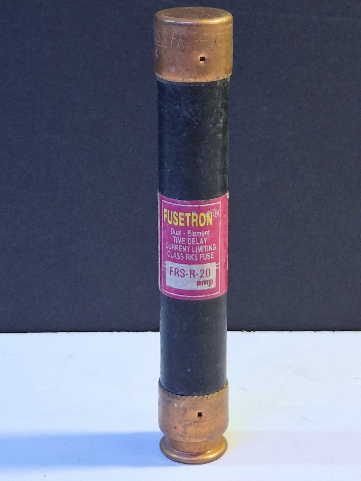 1 NEW FUSETRON FRS-B-20 RK5 TIME-DELAY CURRENT LIMITING FUSE NNB **MAKE OFFER**