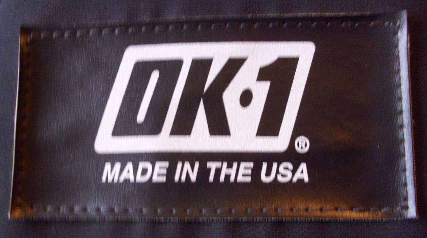 Ok-1 Back Support w/Adjustable Suspenders Medium 29-38 in. – Black