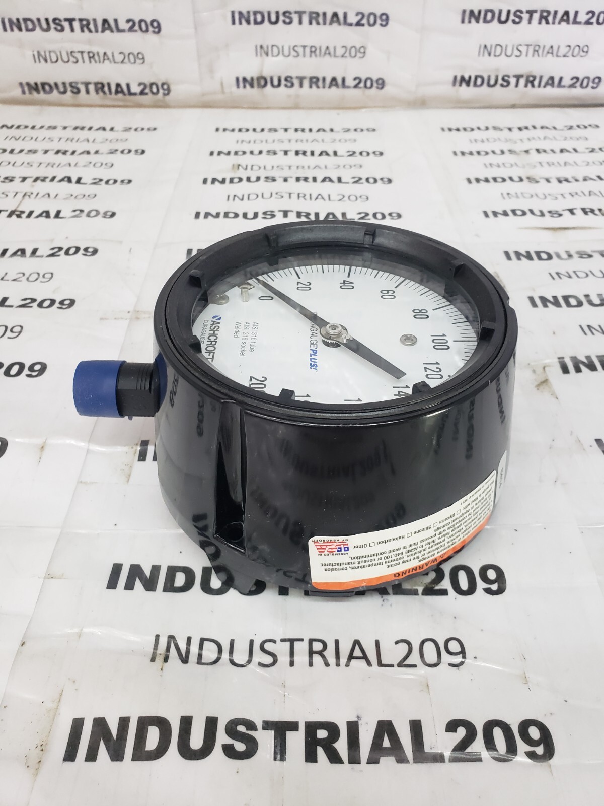 ASHCROFT 45-1279-SS-04L-200 GAUGE