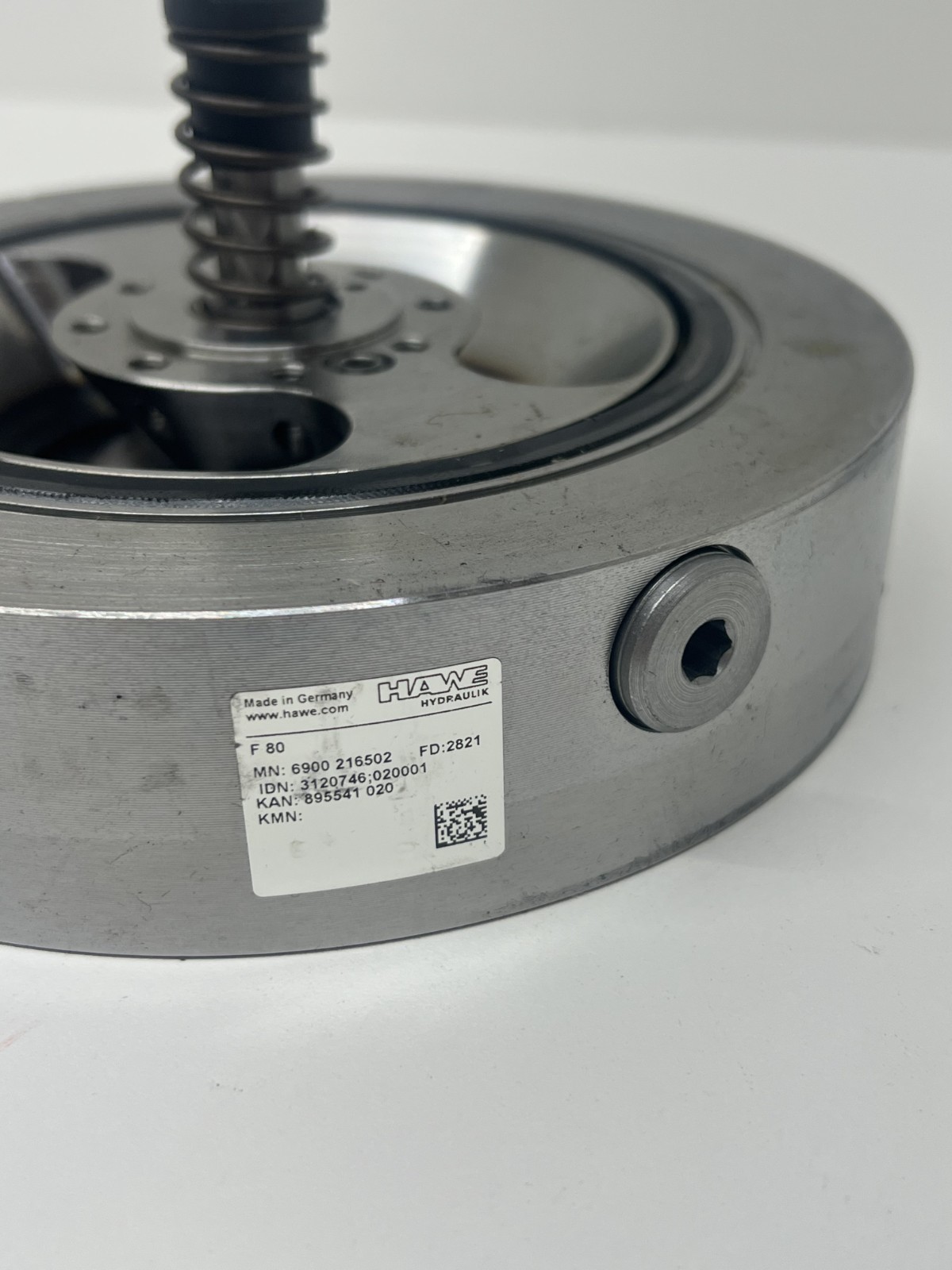 HAWE F80 Pre Fill Filling valve