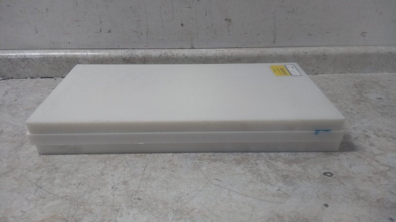 Brand Name 1UVZ8 3 Pk 12 In Width 24 In Length White Plastic Sheet