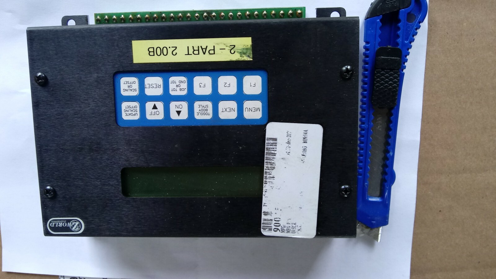 New Johnstone Pump Company 362-086B-2.00X MAPBU Processor