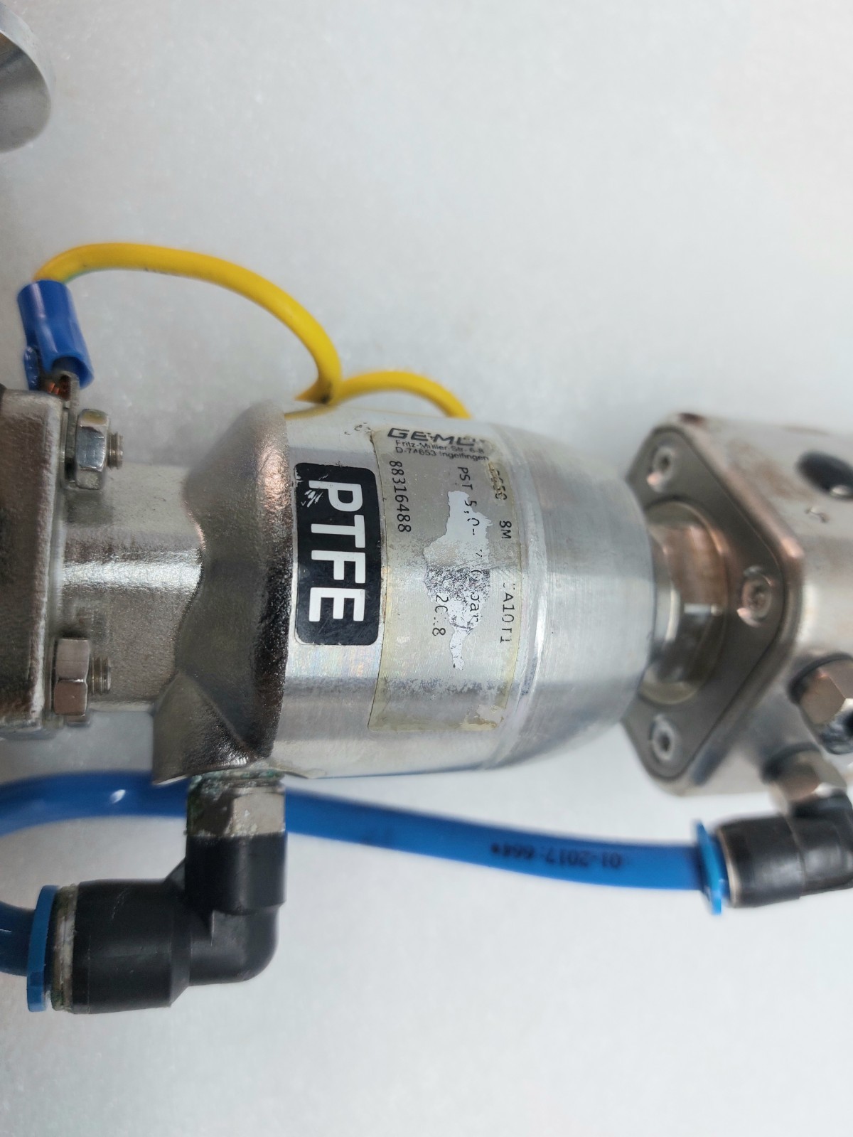 Gemu p600m 03-02.sl 41 1537 Diaphgram Valve 4242 a3z07k101040001030