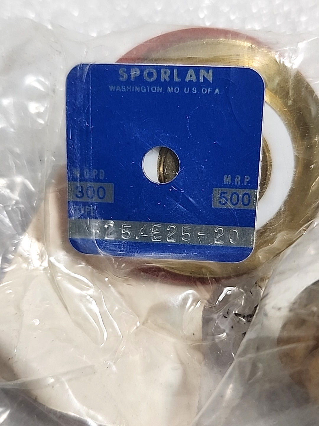 Sporlan B25/E25-20 #381093 Solenoid Valve Repair Kit *New Sealed Packaging