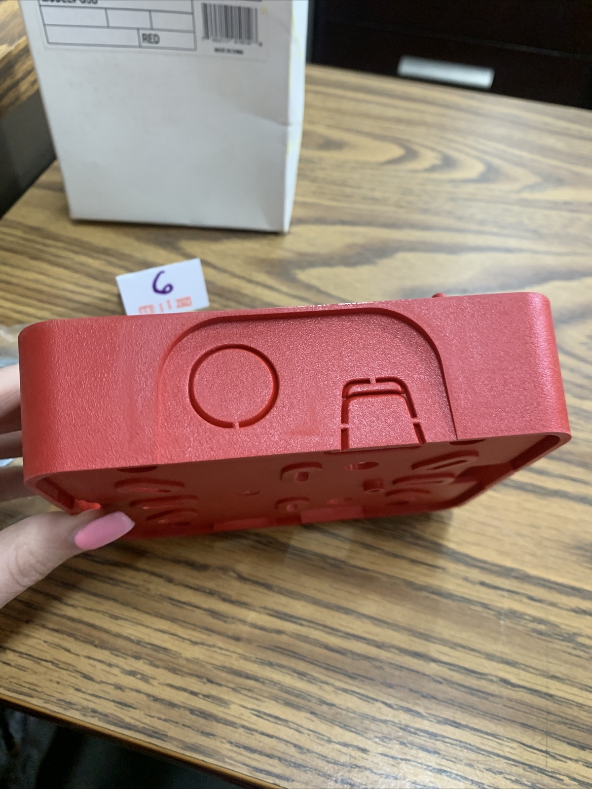 Gentex 901-0173-000 Back Box Model GSB RED
