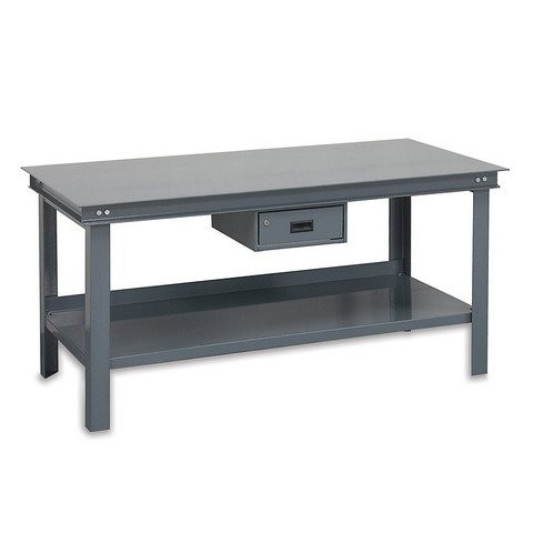 HWB-3672-177D-95 – 14000 HD WORK BENCH W/ No.177 DRAWER-No.95 GRAY – (Pack of 1)